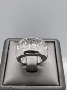 White Gold Diamond Ring-image
